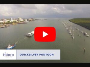 Quicksilver Pontoon Tow - Harbour Tugboat in Cairns Port with North Marine, Queensland, Australia