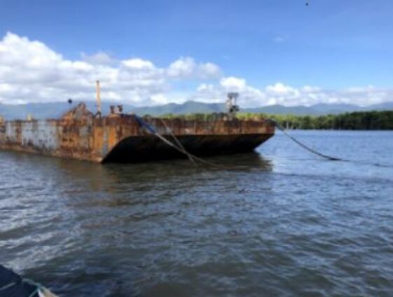 Wiggins - Dumb barge for charter from Port of Cairns, Australia - North Marine