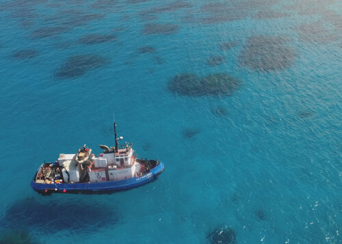 Charter Tug Boat Provides Offshore Supply to Queensland Great Barrier Reef Region | NorthMarine.com.au