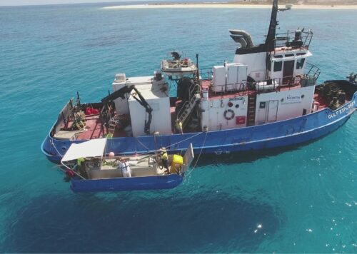 Offshore re-supply voyage to Willis Island for the Bureau of Meteorology with charter vessel company North Marine