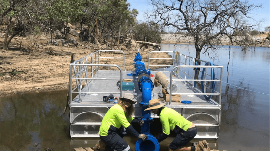 Charleston Dam Water Supply Infrastructure, Rural Queensland