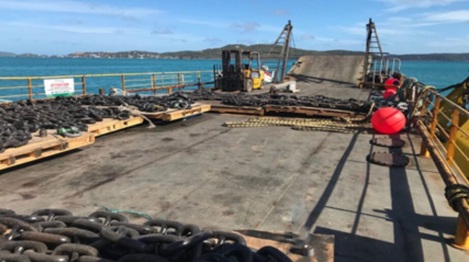 Install a Cyclone-Rated, Boat Swing Mooring in the Torres Strait