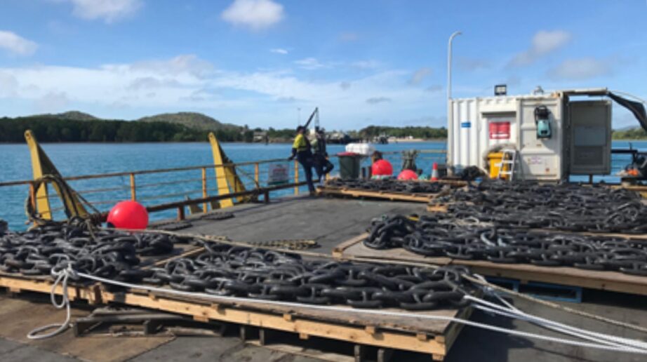 Install a Cyclone-Rated, Boat Swing Mooring in the Torres Strait