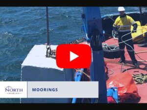 Install a boat mooring in Queensland Australia - North Marine commercial diving company in Australia