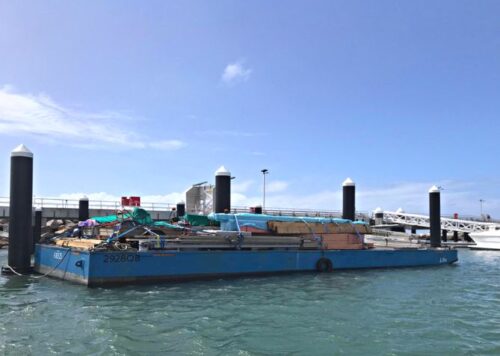 Commercial Barge Charter 'Italau' in Cairns Queensland Australia
