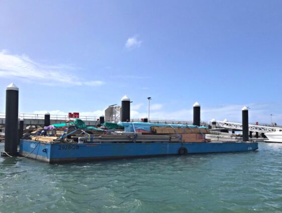 Commercial Barge Charter 'Italau' in Cairns Queensland Australia