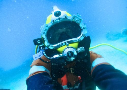 Commercial Diving Work in Cairns - image of professional underwater - North Marine