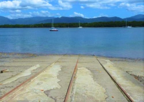 North Wharf Cairns roll-on-roll-off ramp for barge or boat loading and offloading - North Marine